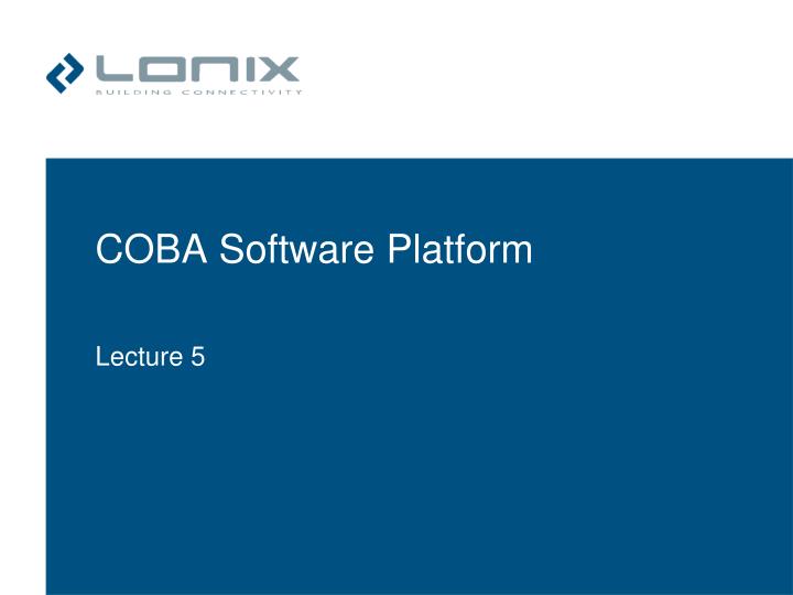 coba software platform