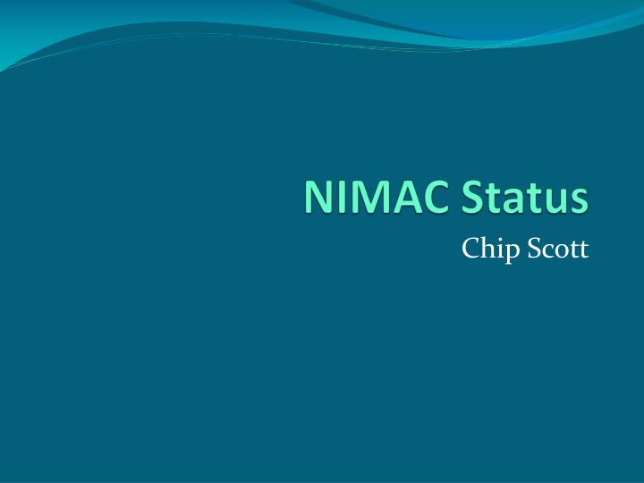 nimac status