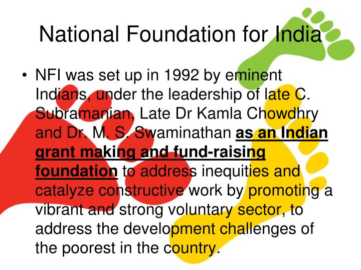 national foundation for india
