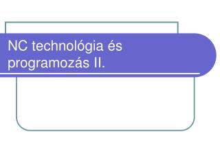 nc technol gia s programoz s ii