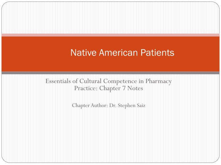 native american patients