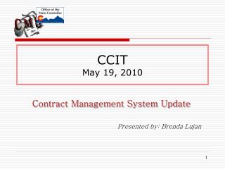 CCIT May 19, 2010