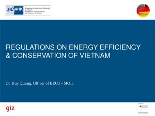 REGULATIONS ON ENERGY EFFICIENCY &amp; CONSERVATION OF VIETNAM