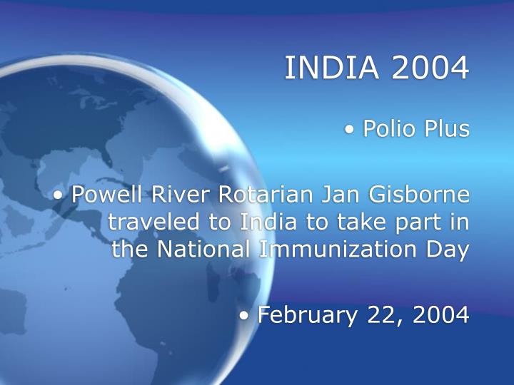 india 2004
