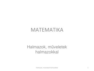 matematika