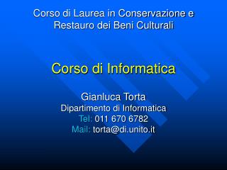 corso di informatica