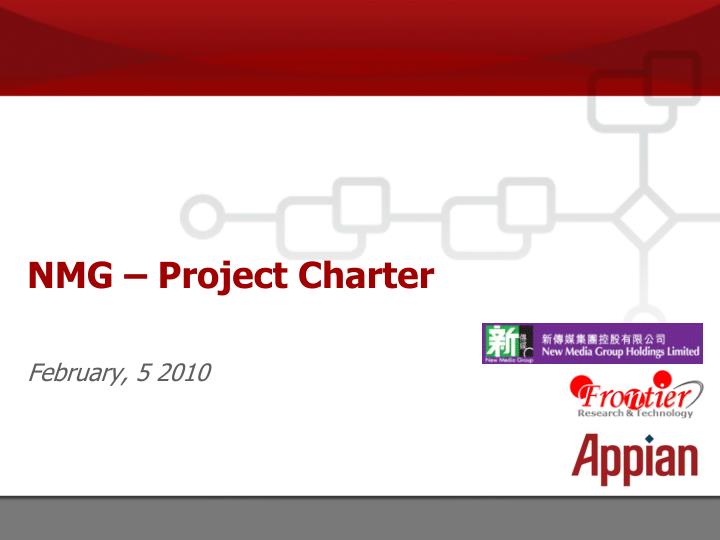 nmg project charter