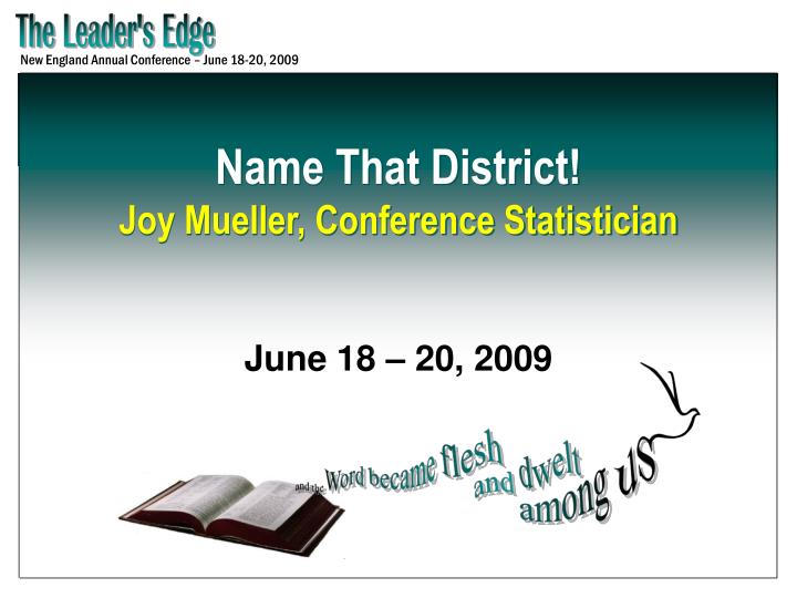 name that district joy mueller conference statistician
