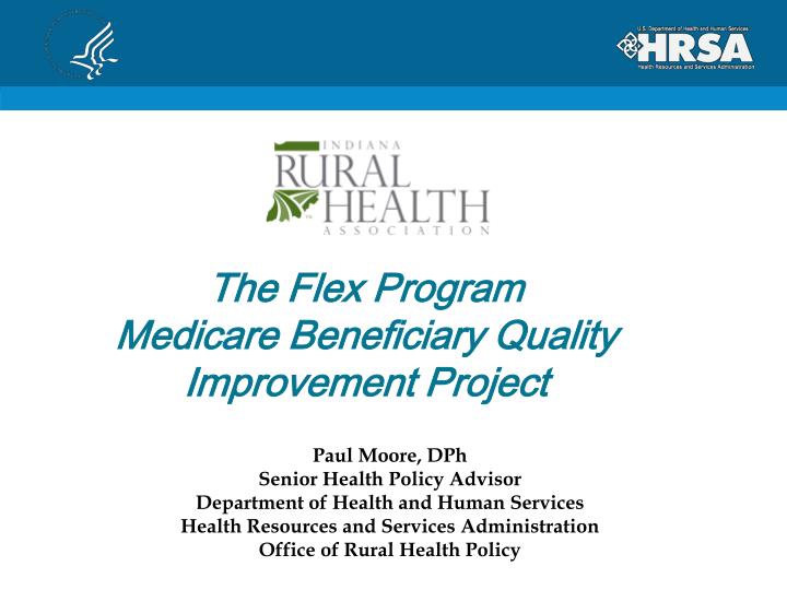the flex program medicare beneficiary quality improvement project
