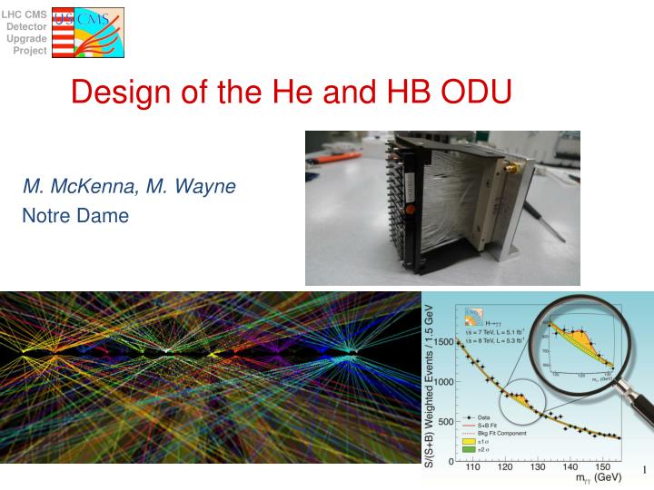 design of the he and hb odu
