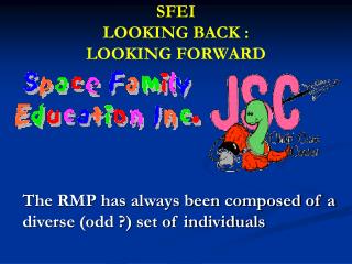 SFEI LOOKING BACK : LOOKING FORWARD