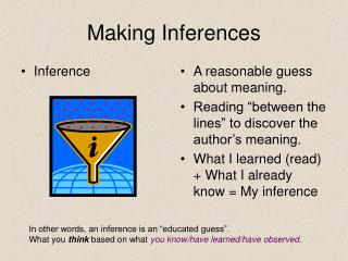 Making Inferences