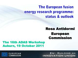 Rosa Antidormi European Commission