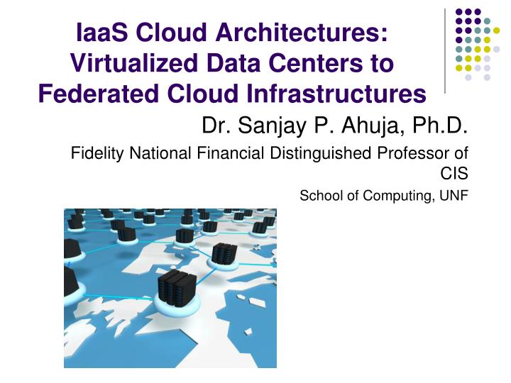 iaas cloud architectures virtualized data centers to federated cloud infrastructures