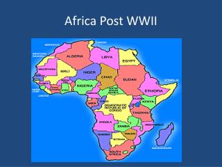 Africa Post WWII