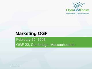 Marketing OGF