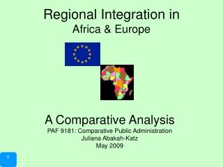 Regional Integration in Africa &amp; Europe