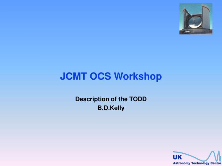 jcmt ocs workshop