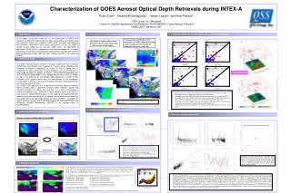 Characterization of GOES Aerosol Optical Depth Retrievals during INTEX-A