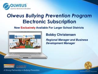 Olweus Bullying Prevention Program Electronic Subscription