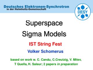 Superspace Sigma Models
