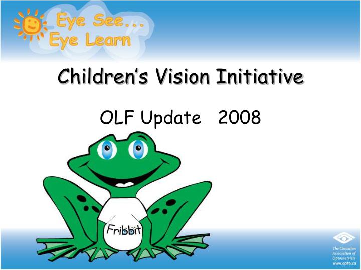 children s vision initiative