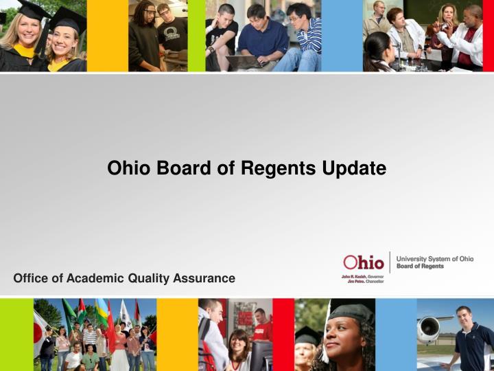 ohio board of regents update