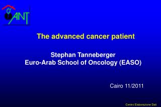 Stephan Tanneberger Euro-Arab School of Oncology (EASO)