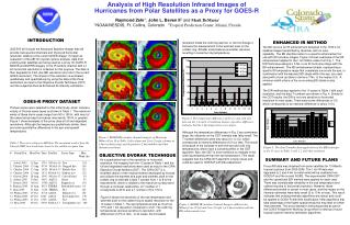 Analysis of High Resolution Infrared Images of