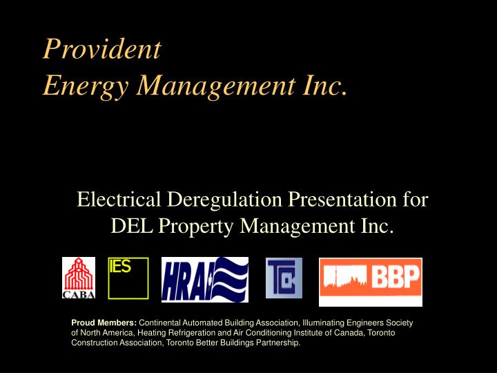 provident energy management inc
