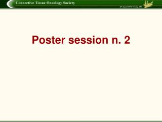 Poster session n. 2