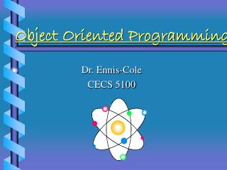 Object Oriented Programming