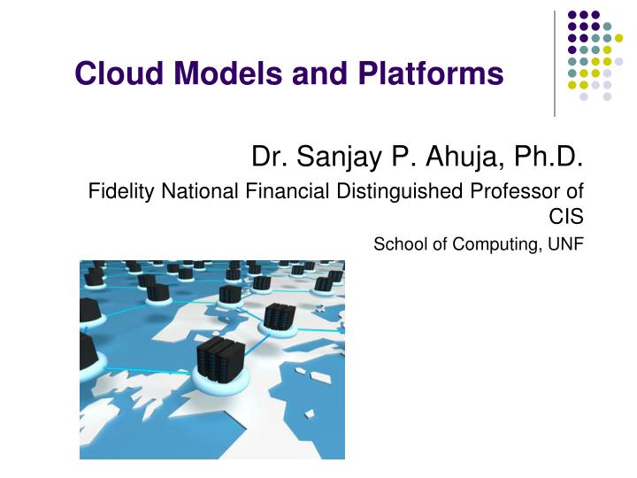 cloud models and platforms
