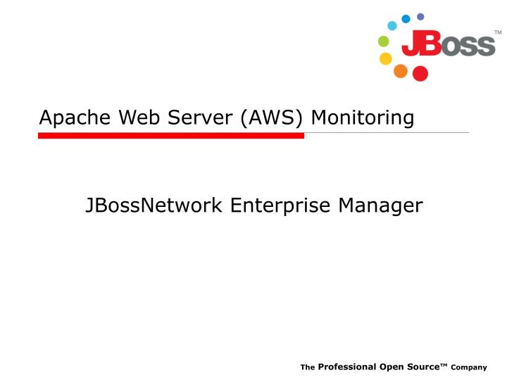 apache web server aws monitoring