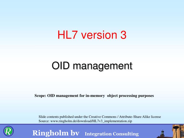 hl7 version 3
