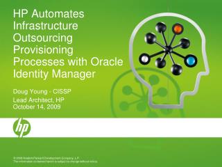 HP Automates Infrastructure Outsourcing Provisioning Processes with Oracle Identity Manager