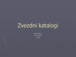 zvezdni katalogi