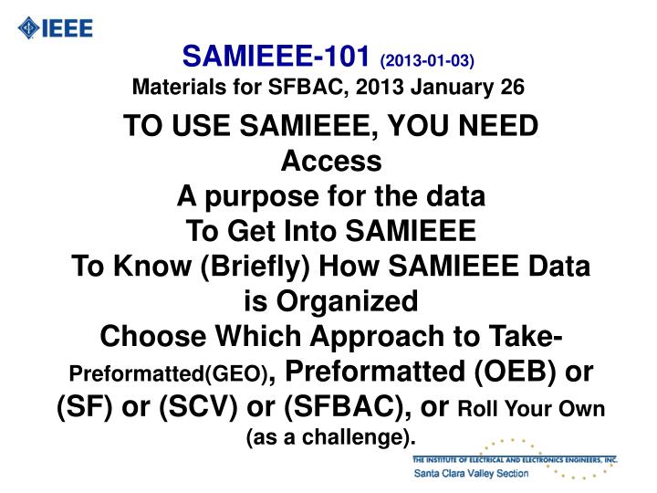 samieee 101 2013 01 03 materials for sfbac 2013 january 26