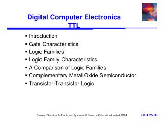 Digital Computer Electronics TTL