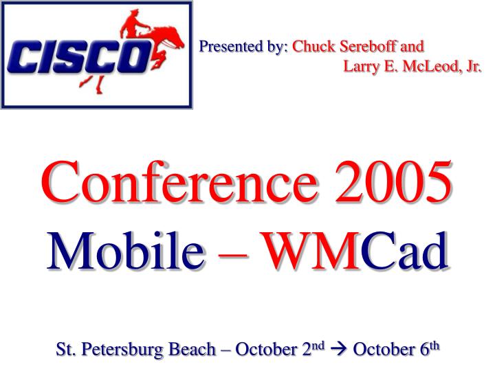 conference 2005 mobile wm cad