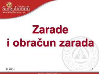 zarade i obra un zarada