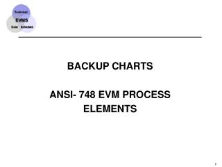 BACKUP CHARTS ANSI- 748 EVM PROCESS ELEMENTS