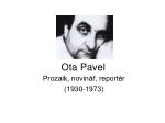 Ota Pavel - slide 1