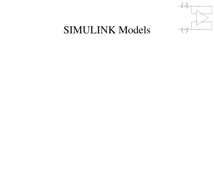 simulink models