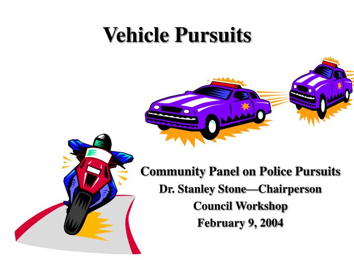 vehicle pursuits