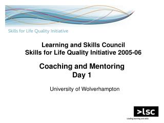 Coaching and Mentoring Day 1