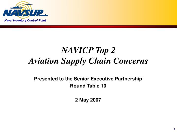 navicp top 2 aviation supply chain concerns