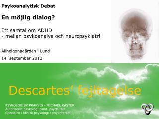 descartes fejltagelse