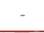OWB - slide 1