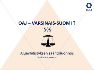 oaj varsinais suomi
